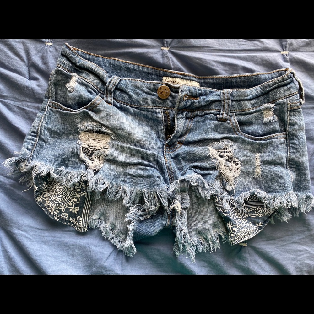 Cut off Jean Shorts